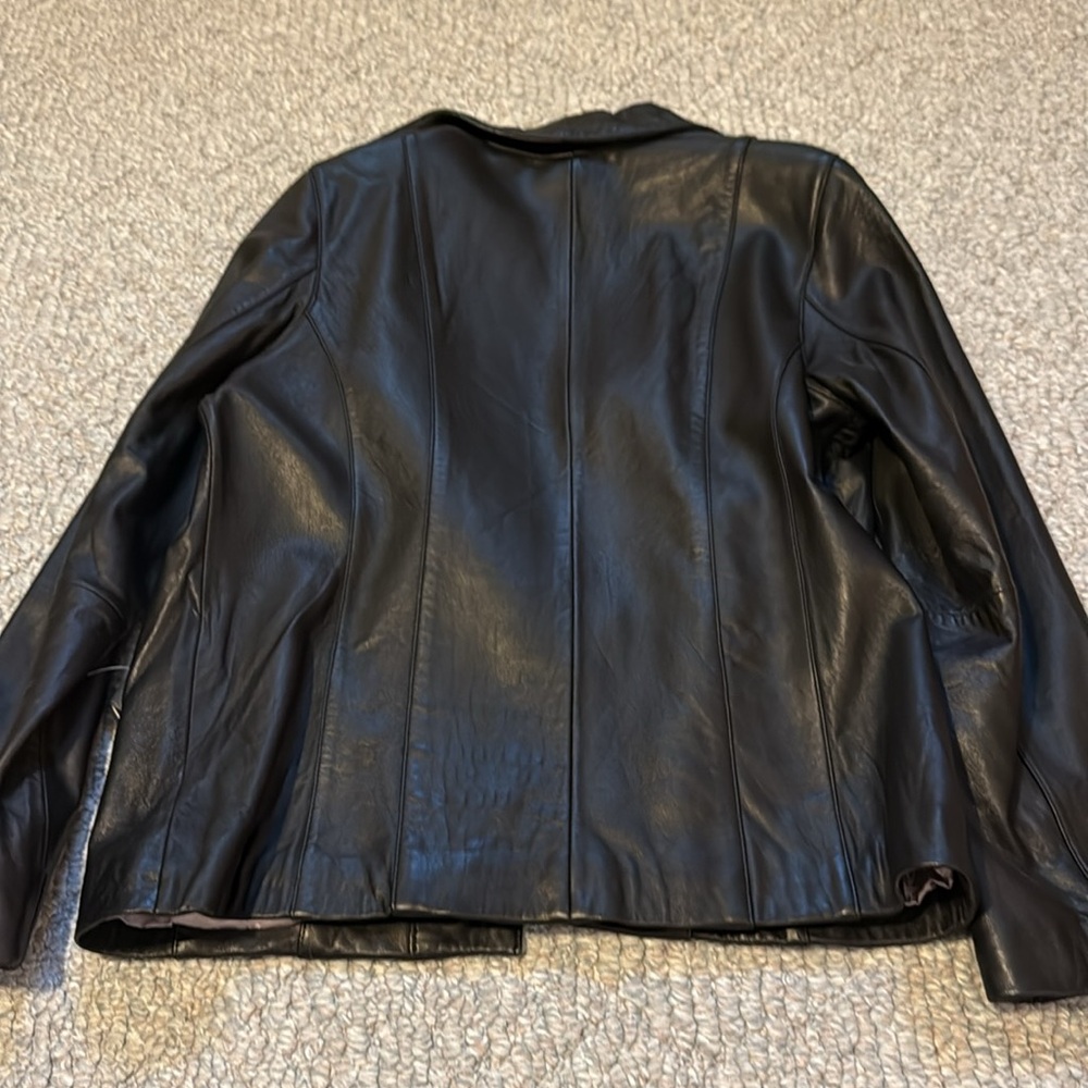 Women’s genuine lamb leather jacket - Picture 7 of 10